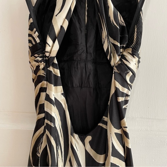 🥒 y2k Cache Satin Formal Open Back Sleeveless Halter Mermaid Prom Dress 4, XS/S - Picture 9 of 12